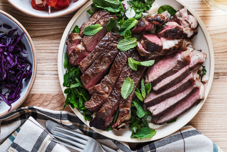 A perfectly Dusted Steak